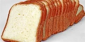 White sliced bread